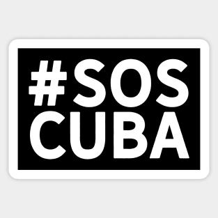 SOS Cuba Sticker